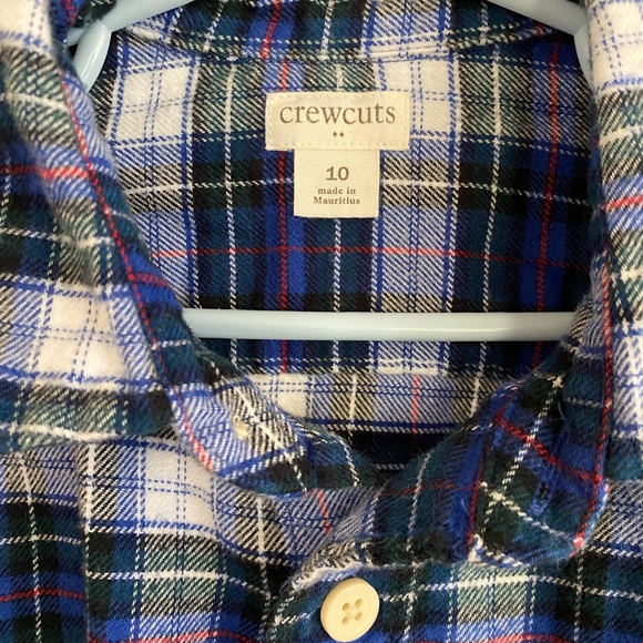 Boys J. Crew Crewcuts Flannel Shirt - Picture 4 of 7